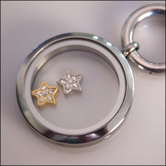 Crystal Star Floating Charm - Find Something Special