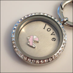 Pink Pram Floating Charm - Find Something Special