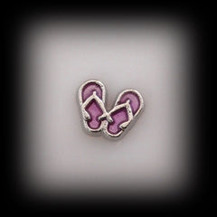 Purple Thongs Floating Charm - Find Something Special