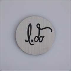 Locket Plate - I Do